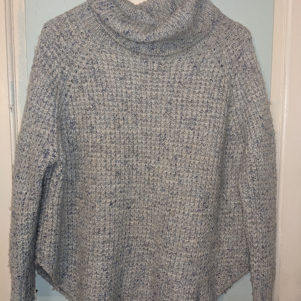 Free People Women's Small Petite Sweater Gray #66170